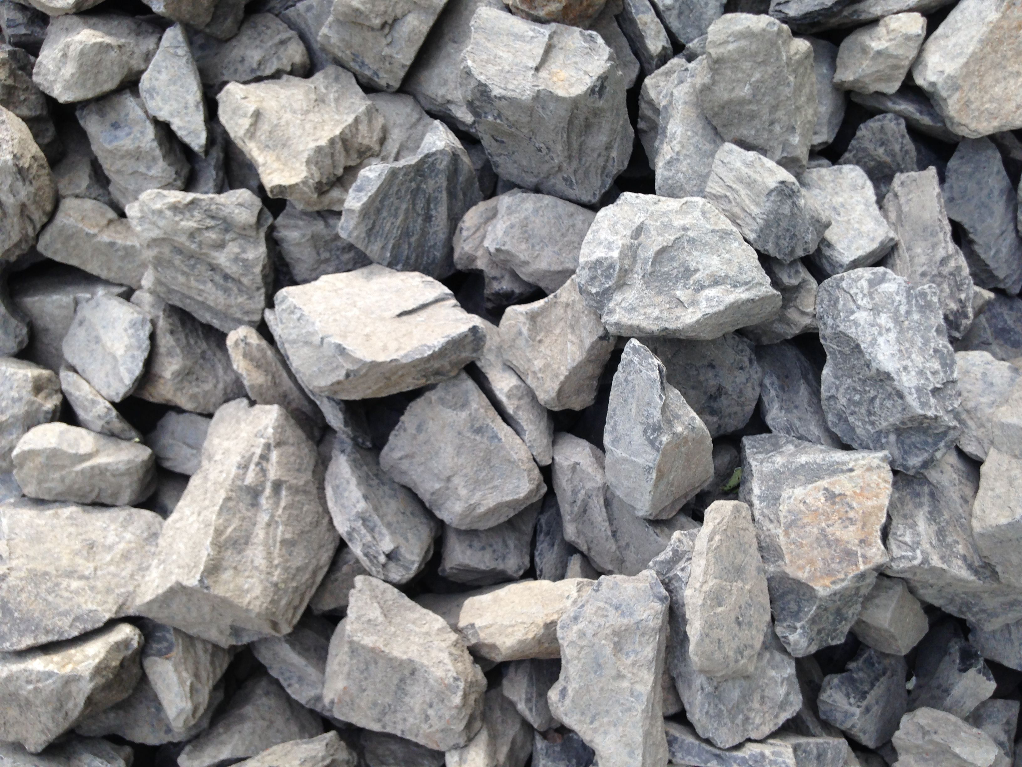 Ballast stone for railway and structural drainage