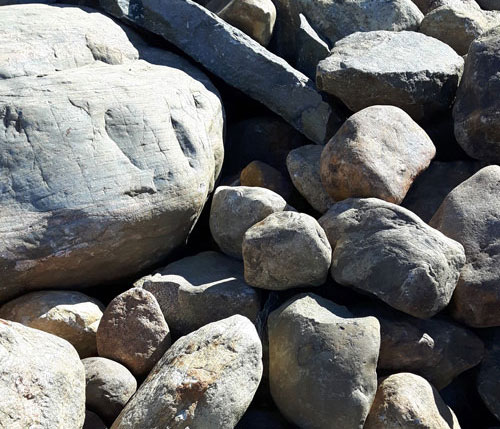Boulders for landscape design and natural features